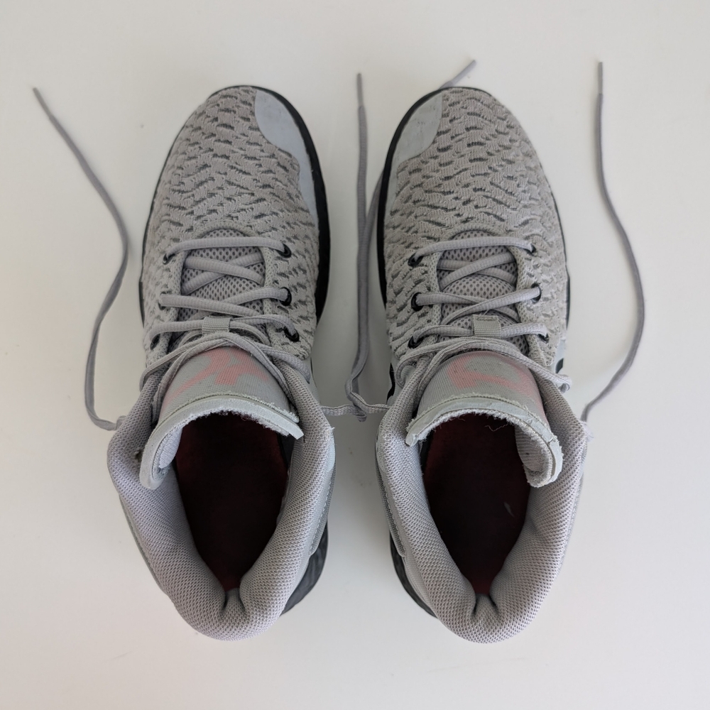 Nike KD Trey 5 VIII Shoes Hi-Top  Sneakers Light Smoke Gray Men's Size 10 - Picture 7 of 14